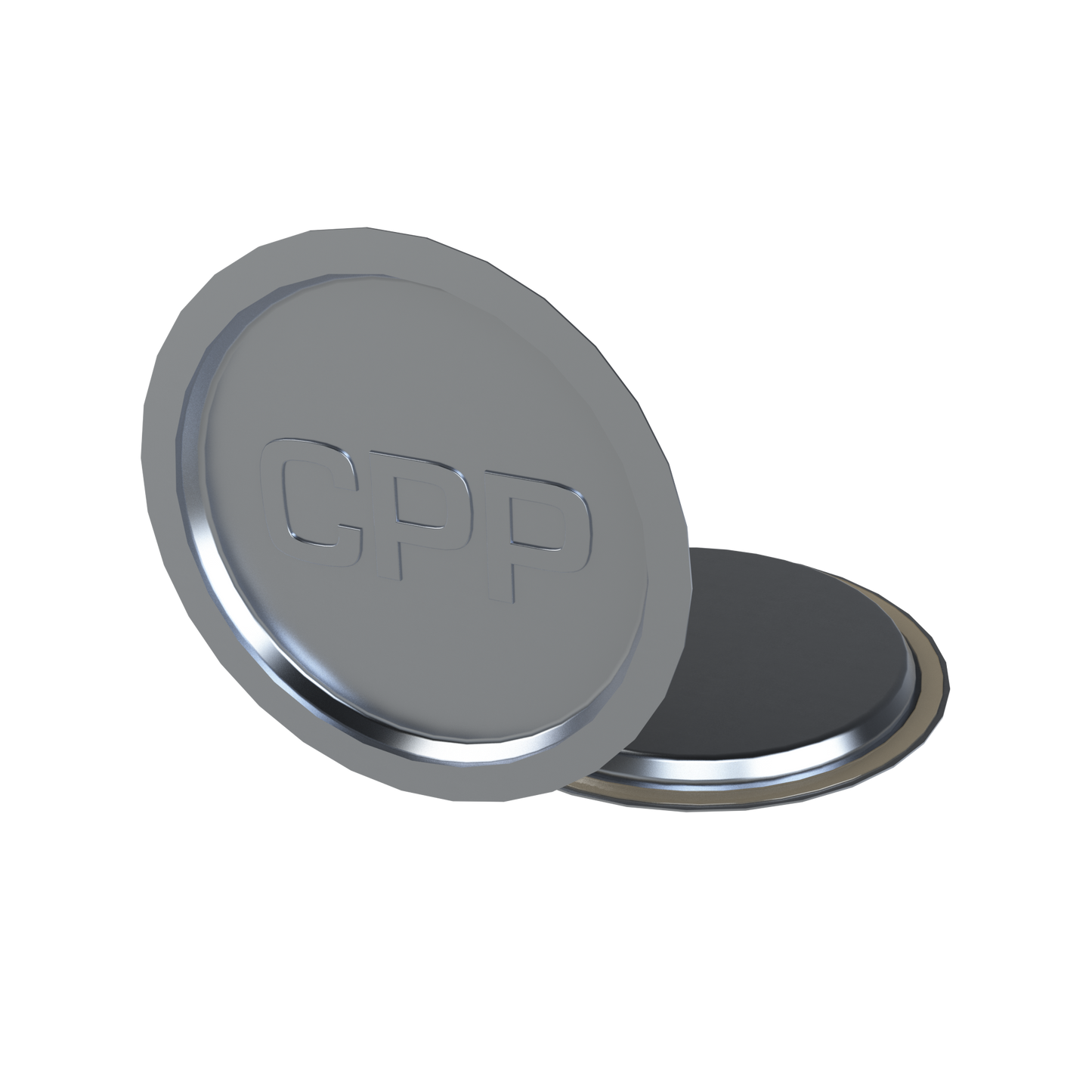 2'' foil heat seals, 57.5 x 47.8mm dia, PP backing