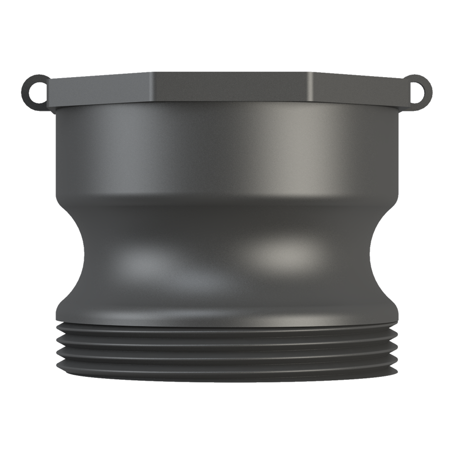 2’’ short Camlock male with 21B X S60X6 female, gasket, plug