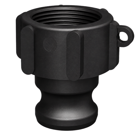 1'' x 1 ¼" Part A. 1'' Camlock adapter x 1¼'' BSP female G/P/P