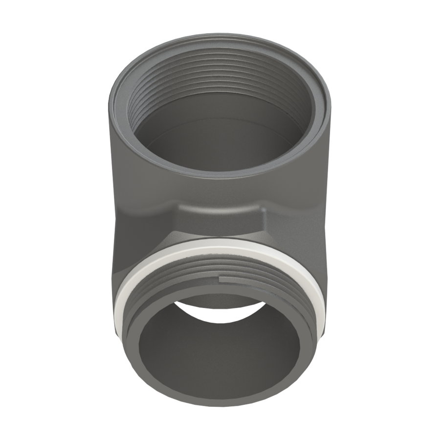 2'' Male G2 × 11.5 (2'' BSP/NPS), C/W o-ring X 2'' pipe thread female X 2'' pipe thread female,Tee,