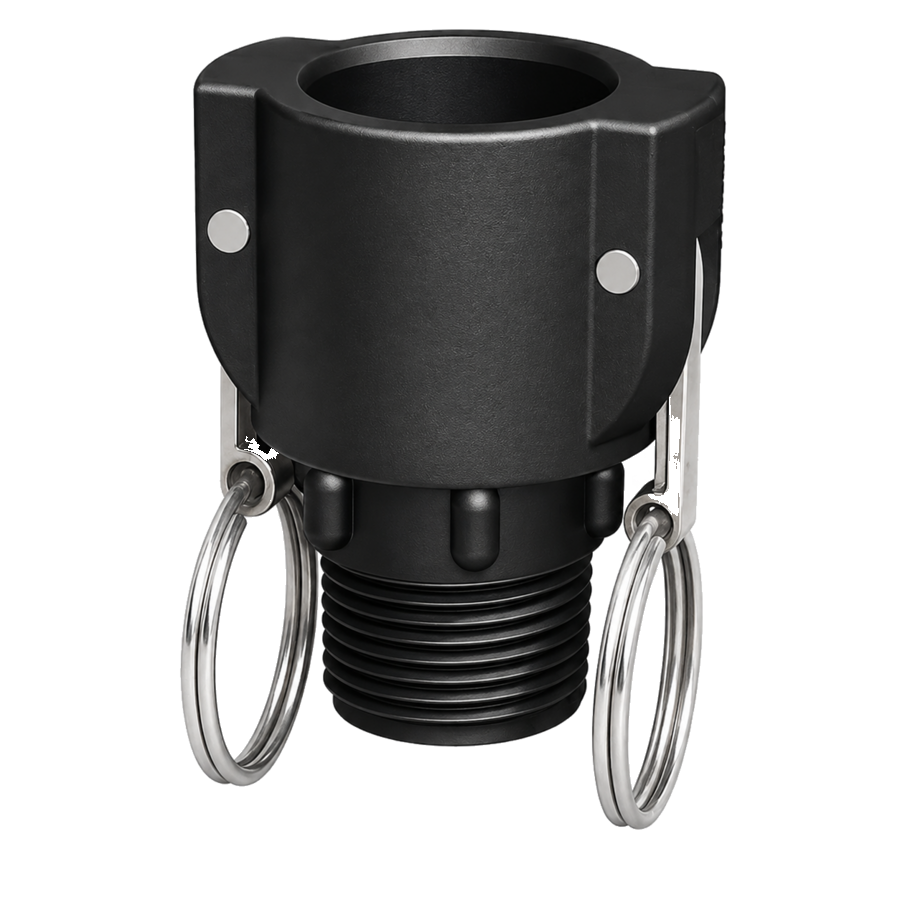 1'' Part 'B' 1'' Camlock Coupler x 1'' BSPT Male G/P/P