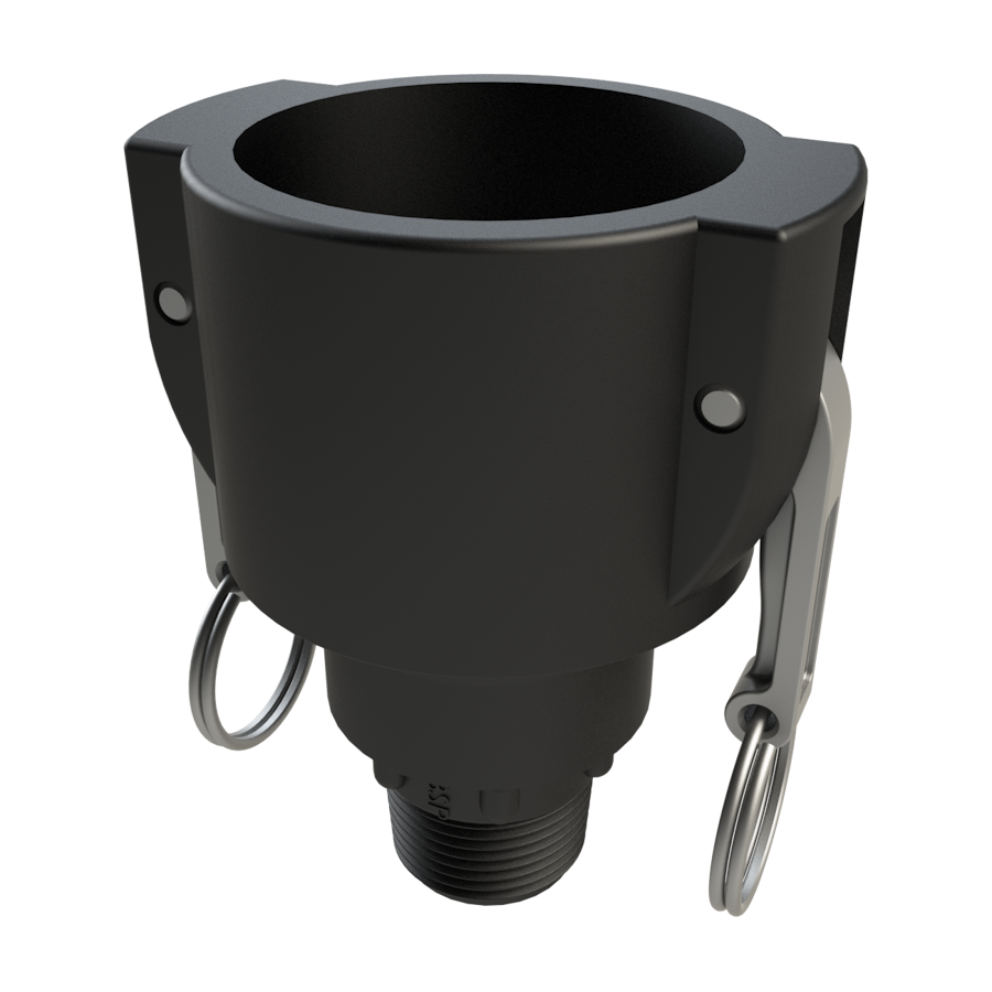 2'' Part `SB`, 2'' Camlock swivel Coupler x 1'' BSP male G/P/P