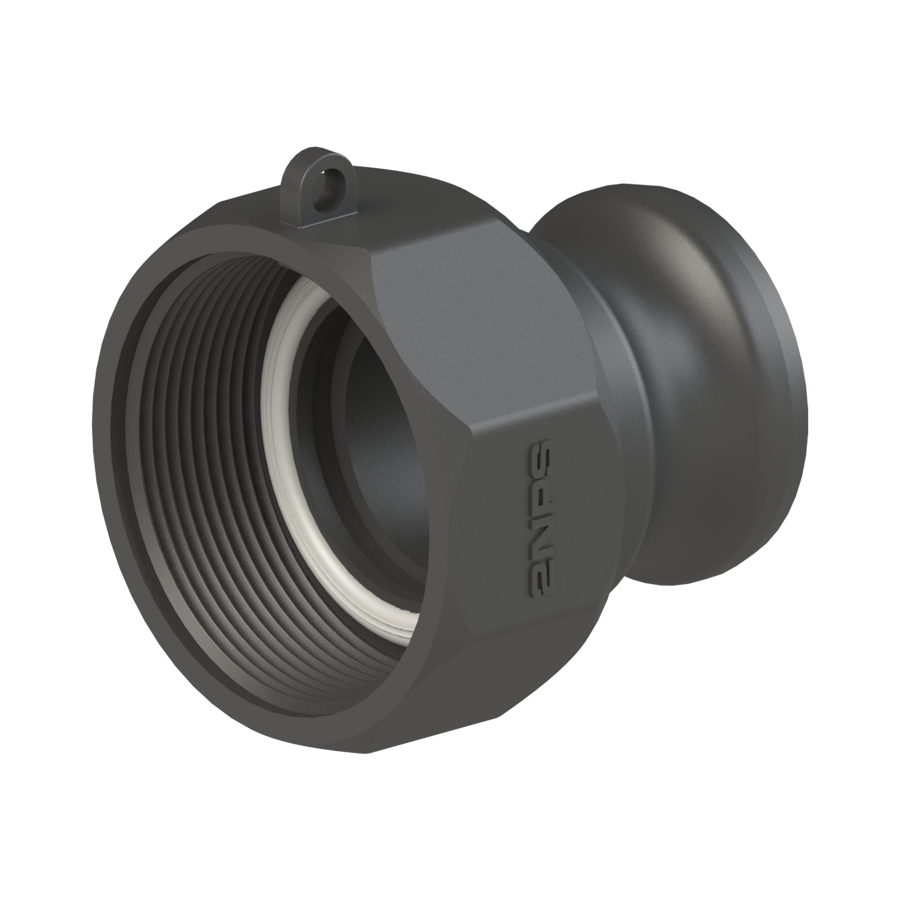 1½'' Part `A`, 1½'' Camlock adaptor X 2'' NPS female Easy-Seal