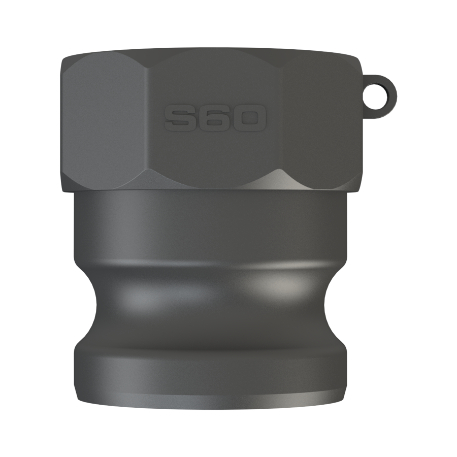 2'' camlock adapter x S60 x 6 female Buttress C/W Seal G/P/P