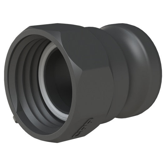 S60X6 to 2" Camlock Type A Adapter – Polypropylene – CPP®