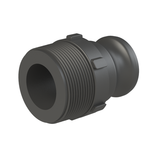 1 ½" Part F. 1 ½" Camlock adaptor X 2" BSPT Male G/P/P