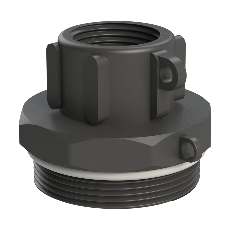1'' BSP female x BCS G2 × 11.5 (2'' BSP/NPS) C/W o-ring