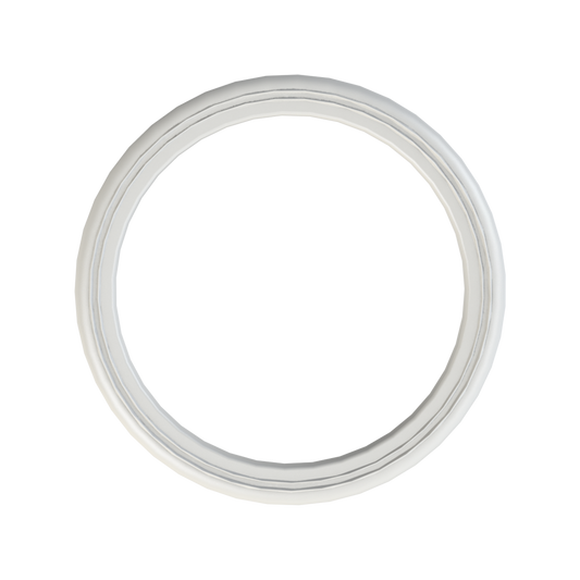 S60X6 (2'' BSP/NPS) ribbed gasket, Olefin elastomer