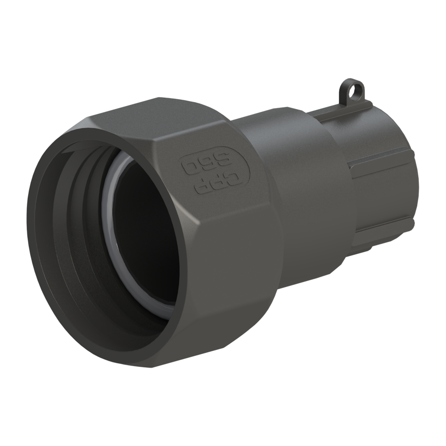 S60x6 Female swivel Buttress x 1'' BSP Female G/P/P