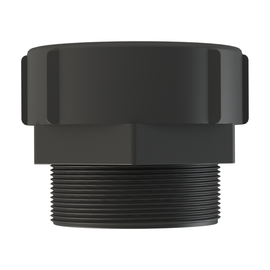 3'' BSP Hex male x S100X8 female buttress