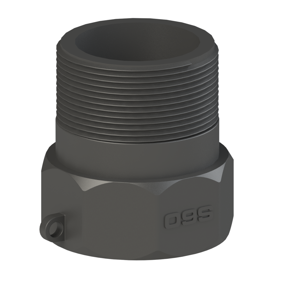 2'' NPS male X S60x6 female buttress C/W seal, G/P/P