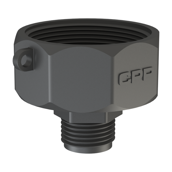 US garden hose IBC tote adapter