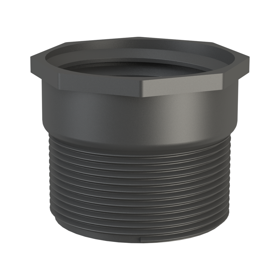 2'' NPT male (short) x S60x6 female buttress C/W seal G/P/P (no plug)