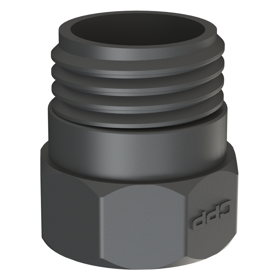 S60X6 male buttress x 2" S60x6 female thread