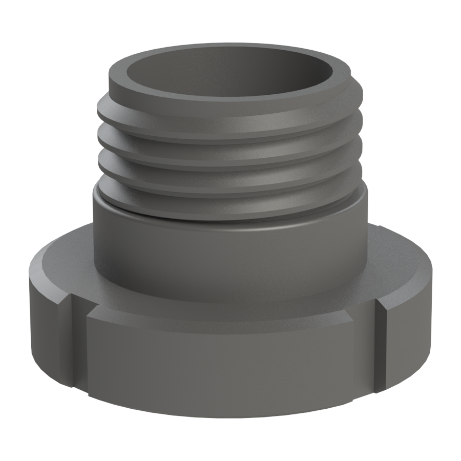 S60x6 Male buttress x RD78 (DIN 11851) Female G/P/P