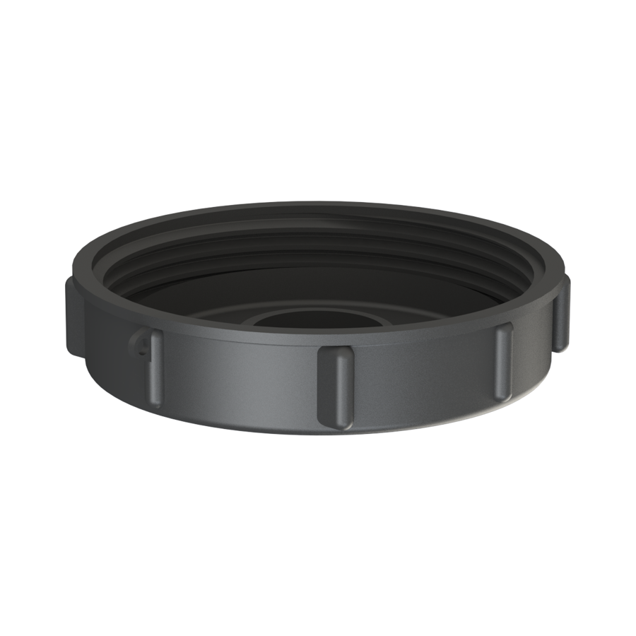 150mm (6’’) IBC fill cap with 2’’ BSP female C/W seal & blank plug