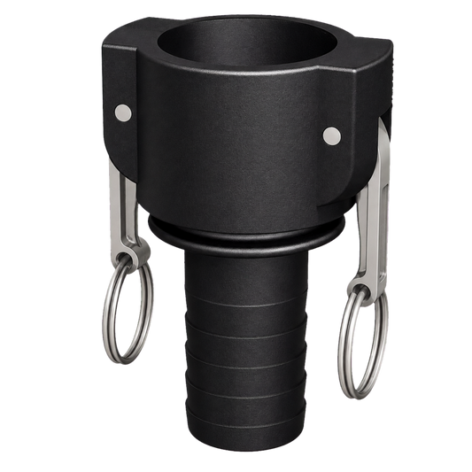 1 ½’’ Part 'C' 1 ½’’ Camlock Coupler x 1 ½’’ (38mm) Hose Tail G/P/P