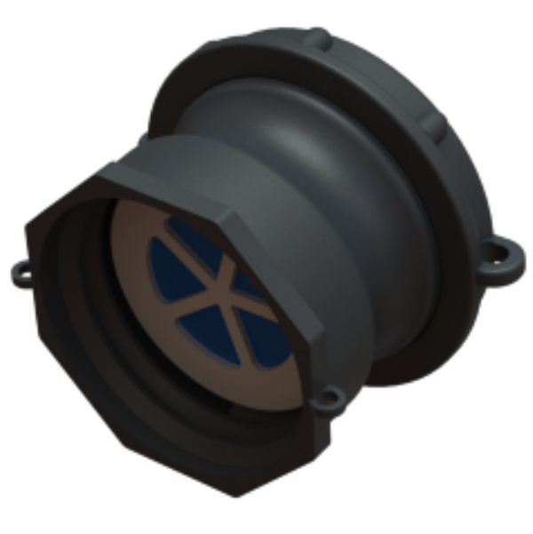 2''Short A (eye) NPS female,check-it,foil, 21B Cap assembly