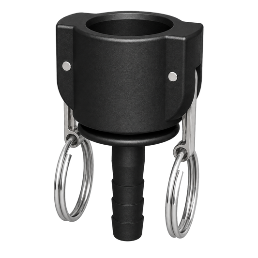 1/2'' Part 'C' 3/4'' Camlock Coupler x 1/2'' (13mm) Hose Tail G/P/P