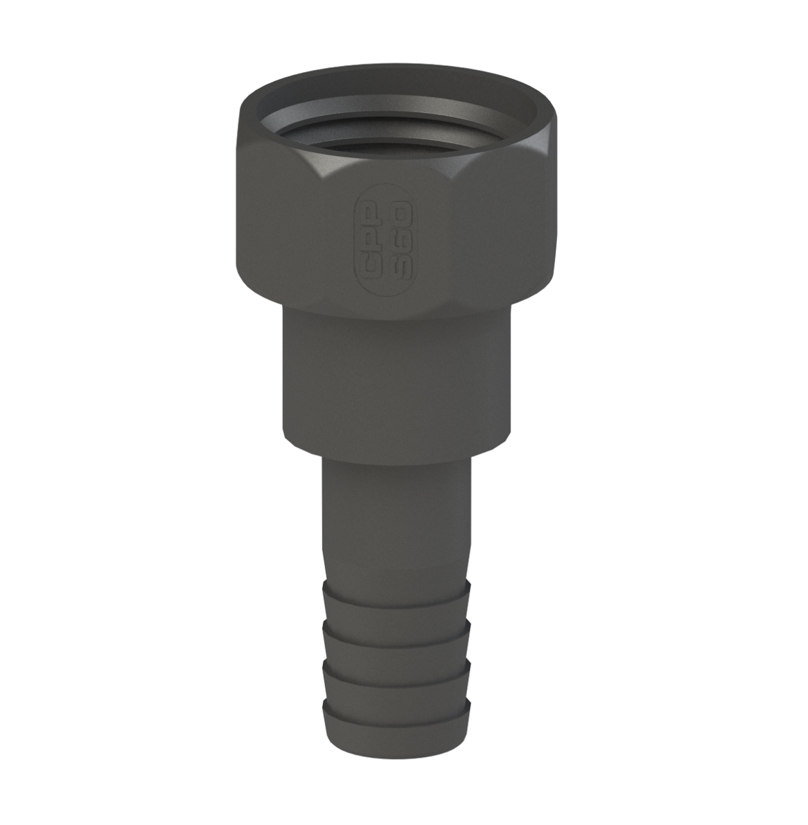 S60 x 6 female x 1¼'' (32mm) hosetail G/P/P