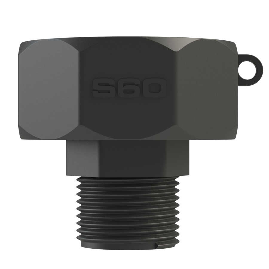 1'' BSP hex male adapter X S60X6 female buttress C/W seal G/P/P