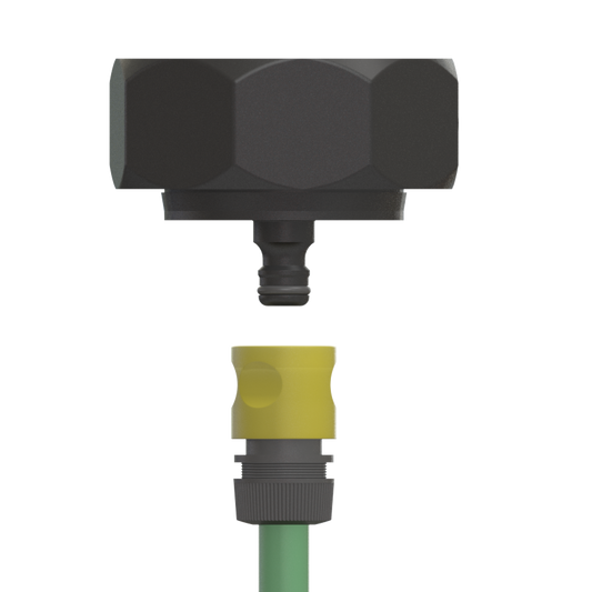 S100X8 female buttress X 12.5mm (0.5'') Hozelock / Gardena (type) adapter