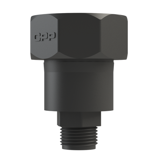 ¾'' - 11.5NHR male USA garden hose thread to 2'' NPS Female