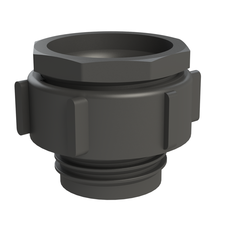 S60X6 buttress Male X IBC - 2'' Camlock convertor shells C/W seal, G/P/P