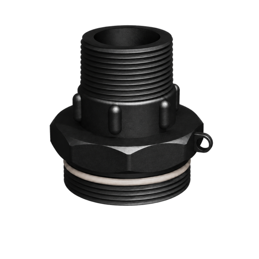 1¼'' NPT male x BCS G2 × 11.5 (2'' BSP/NPS) C/W o-ring
