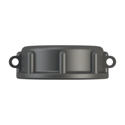 S60x6 female dust cap, black P/P