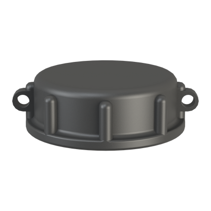 S60x6 female dust cap, black P/P