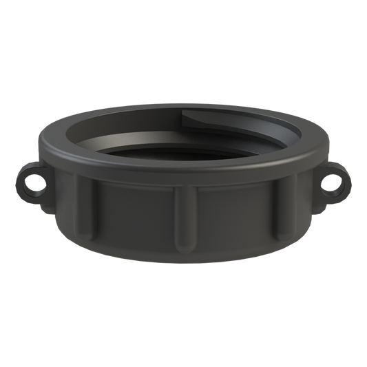 S60x6 female dust cap, black P/P