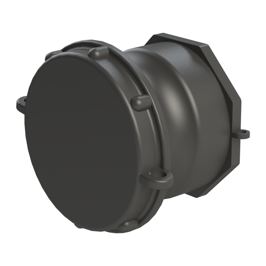 2'' Part `A`, 2'' Camlock adapter x S60X6 female + Cam cap