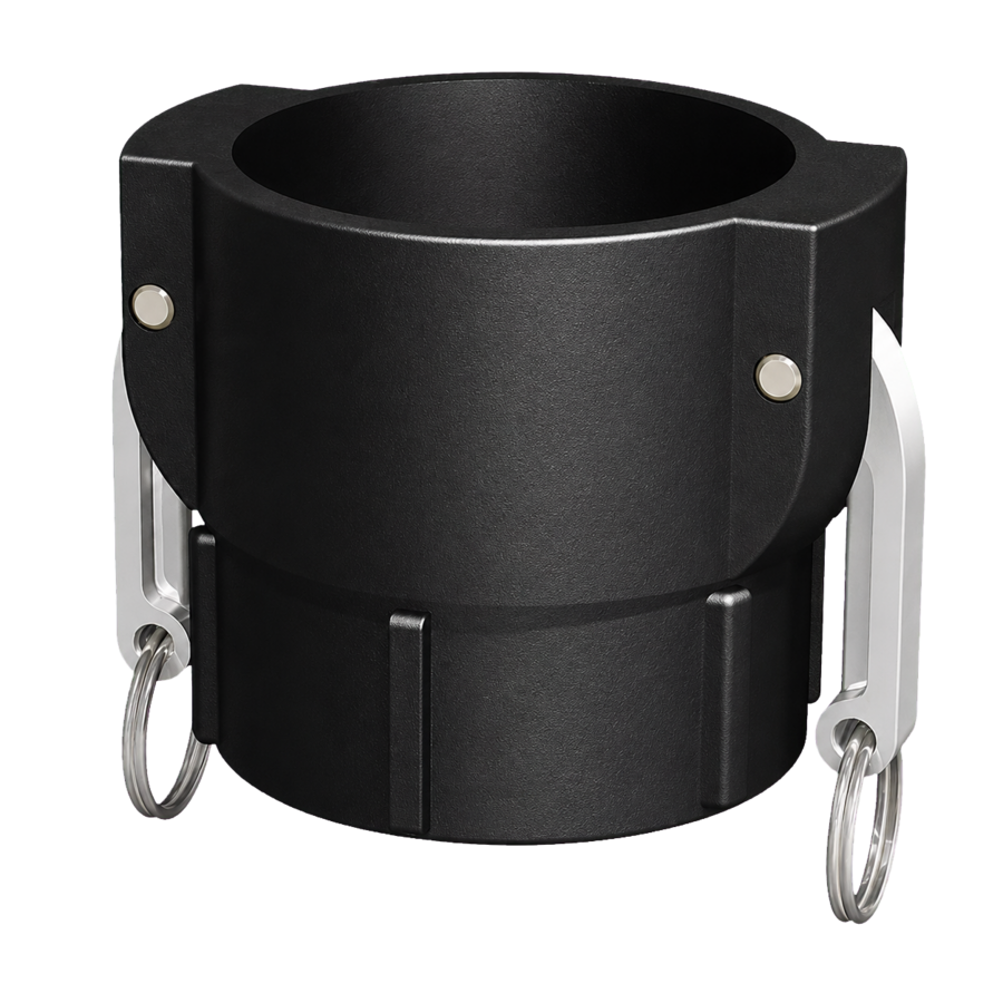 3″ Female Camlock × 3″ NPT Female (Type D) - GF Polypropylene - CPP®