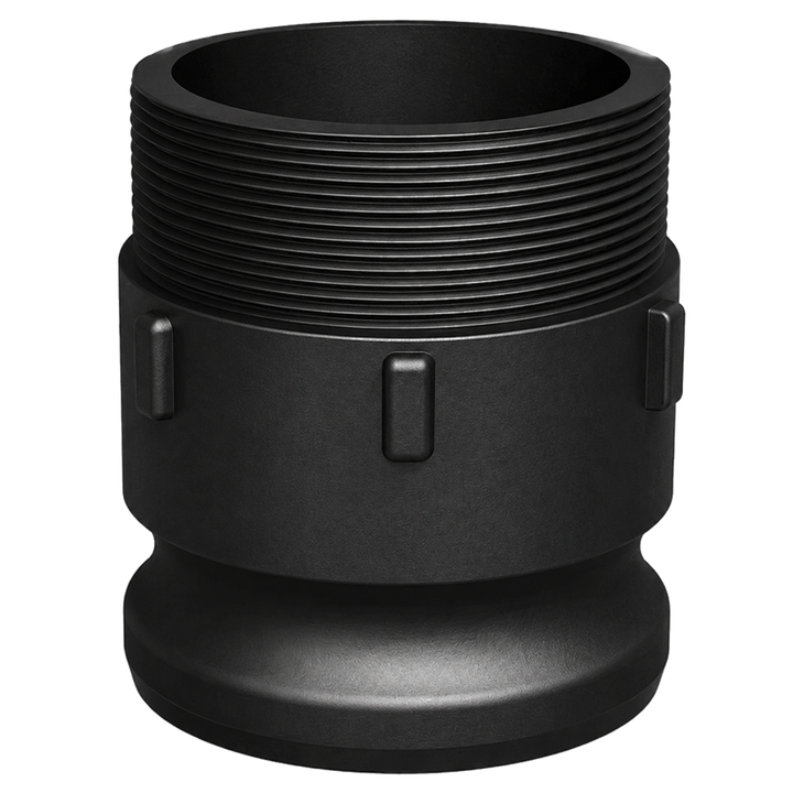 3″ Male Camlock × 3″ NPT Male (Type F) - GF Polypropylene - CPP®