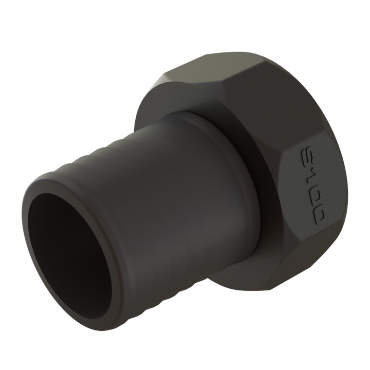 CPP S100X8 Female Swivel × 3″ (75mm) Hose Tail