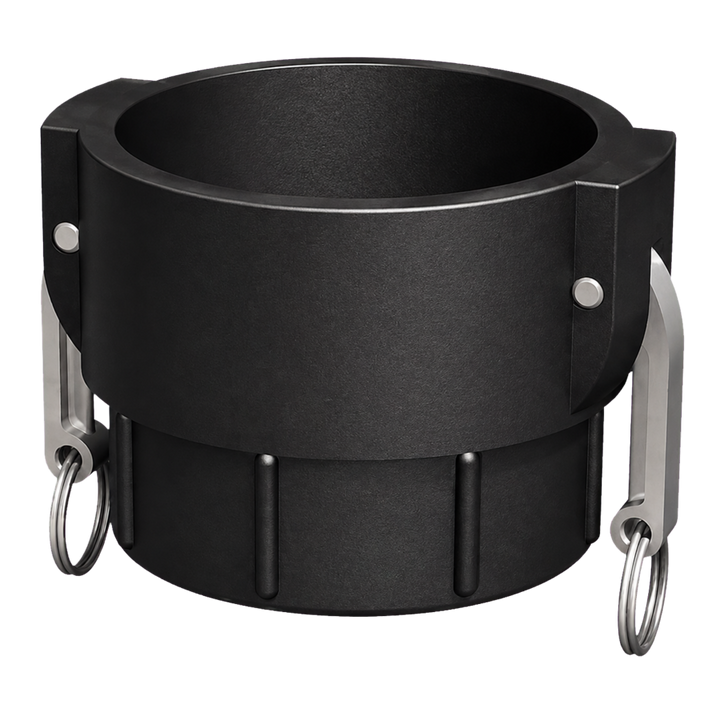 4″ Female Camlock × 4″ NPT Female (Type D) - GF Polypropylene - CPP®