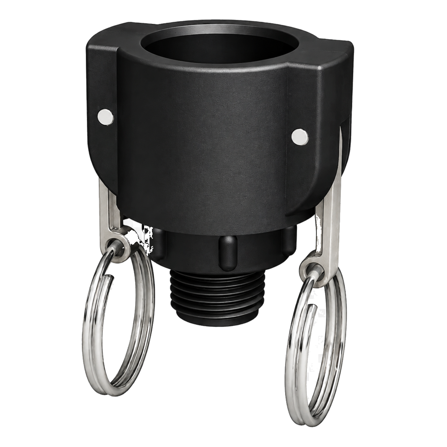 ¾″ Female Camlock × ½″ NPT Male (Type B) - GF Polypropylene - CPP®