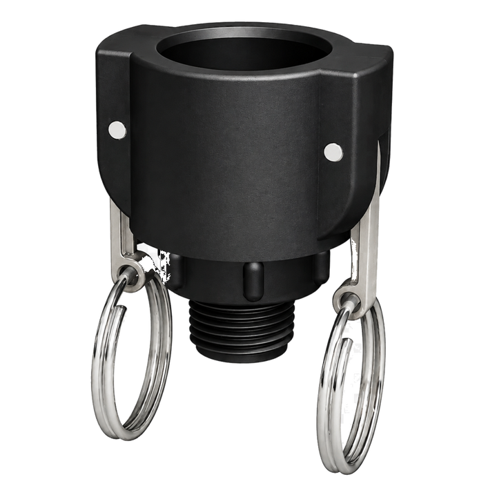 ¾″ Female Camlock × ½″ NPT Male (Type B) - GF Polypropylene - CPP®