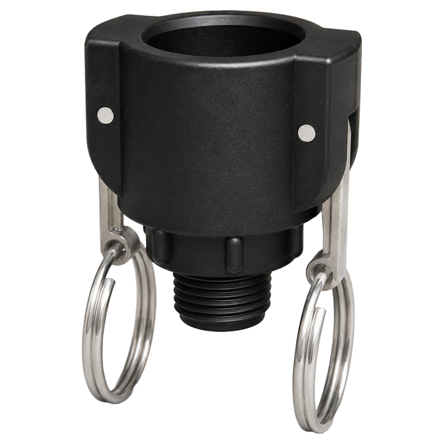 1/2'' Part 'B' 3/4'' Camlock Coupler x 1/2'' NPT Male G/P/P