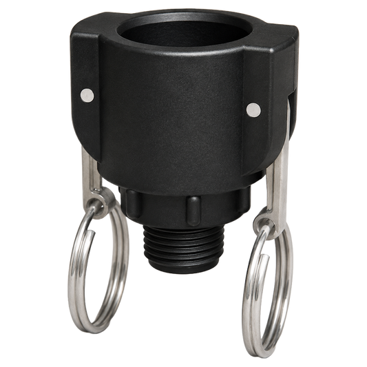 1/2'' Part 'B' 3/4'' Camlock Coupler x 1/2'' NPT Male G/P/P