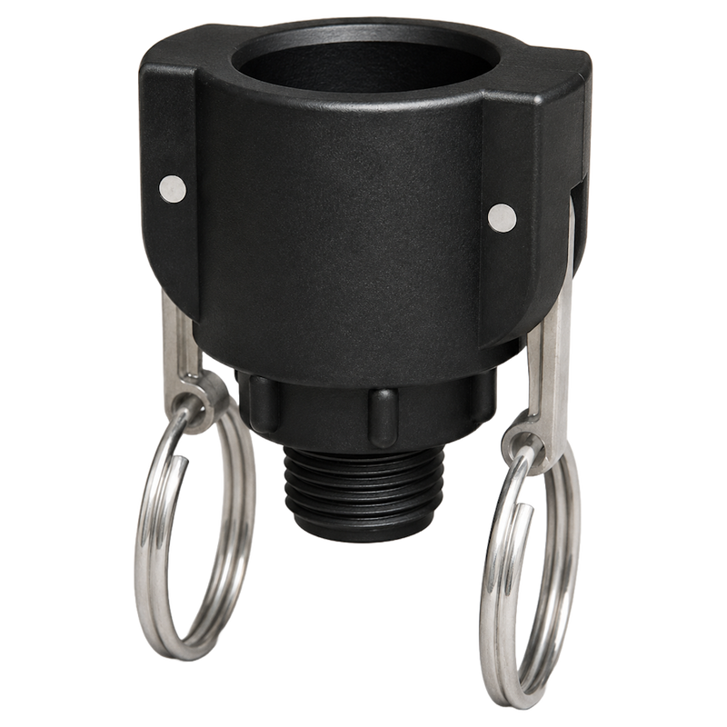 ¾″ Female Camlock × ½″ NPT Male (Type B) - GF Polypropylene - CPP®