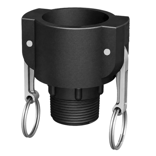1 1/2" x 11/4'' Part 'B' 11/2'' Camlock Coupler x 11/4'' NPT Male G/P/P