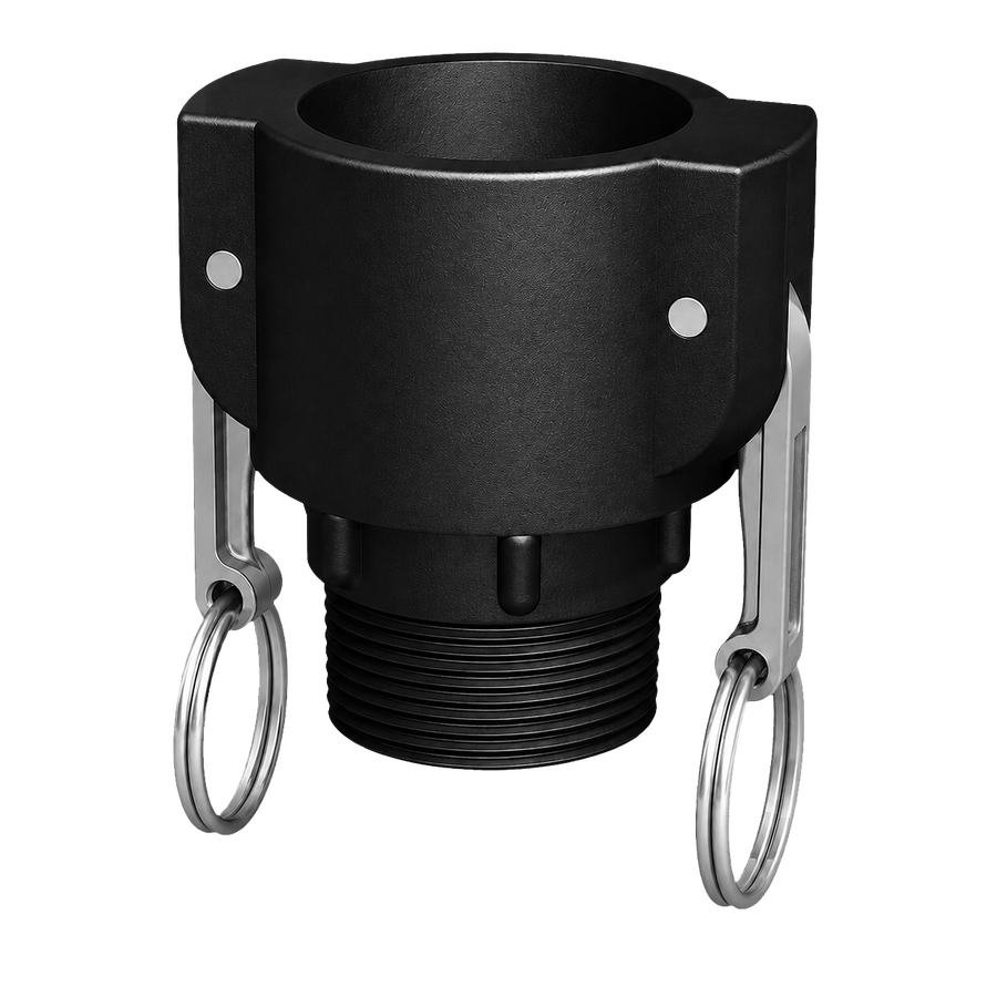 11/2'' Part 'B' 11/2'' Camlock Coupler x 11/2'' BSPT Male G/P/P