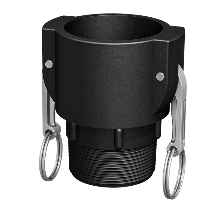 CPP 2″ Female Camlock × 2″ BSPT Male (Type B)