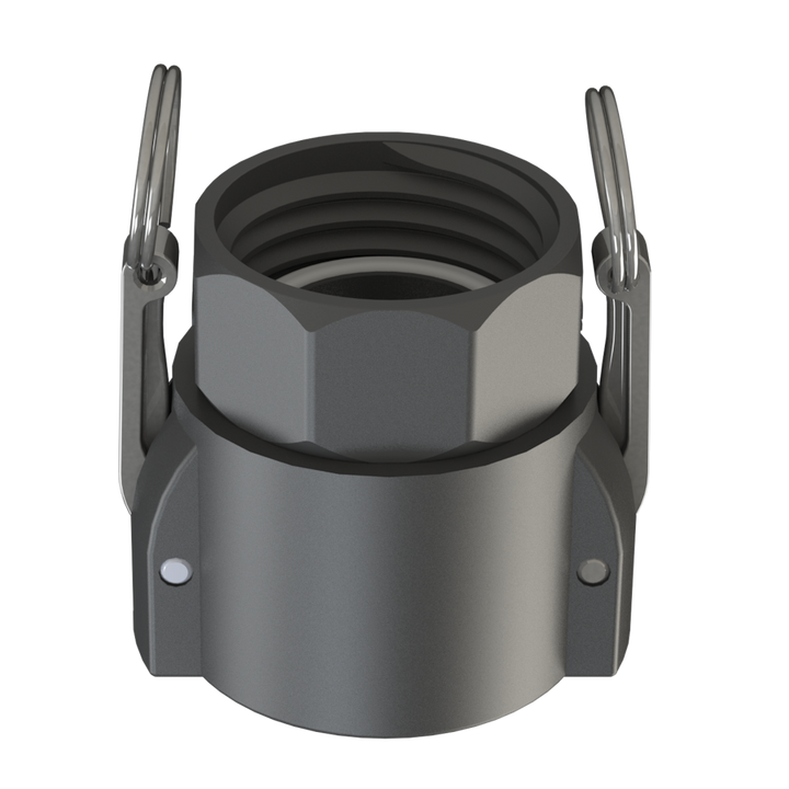 CPP S60X6 Female × 2″ Female Camlock Type D