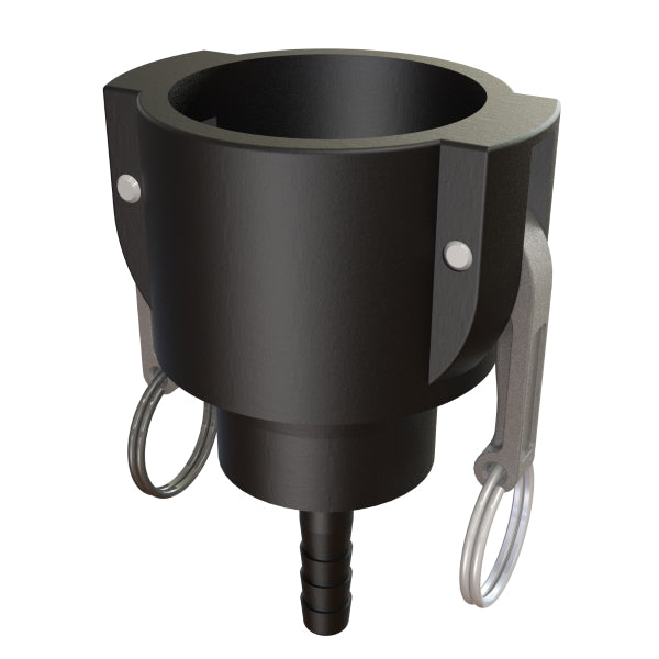 CPP 2″ Female Camlock Swivel × ½″ (13mm) Hose Tail (Type SC)