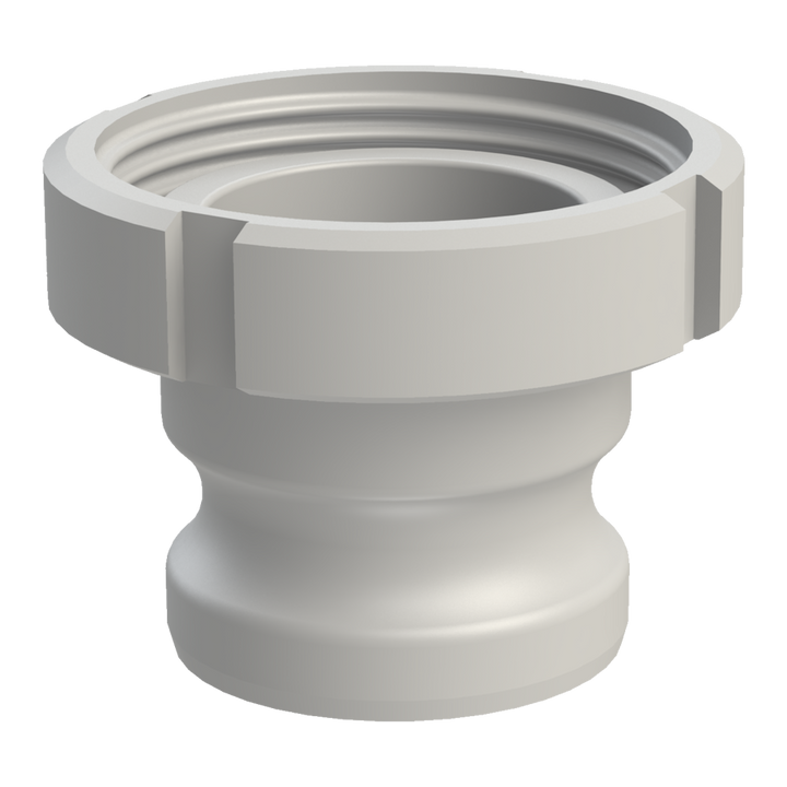 2" Camlock adapter x RD78 (DIN 11851) Female G/P/P Natural