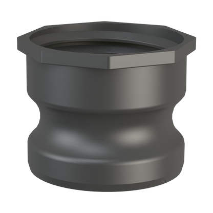 2’’ short Camlock male X S60X6 female, gasket, plug
