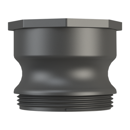 2’’ short Camlock male with 20B X S60X6 female, gasket, plug